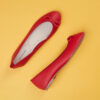 Ballerine rouge à nœud - SANKOFA – Image 2