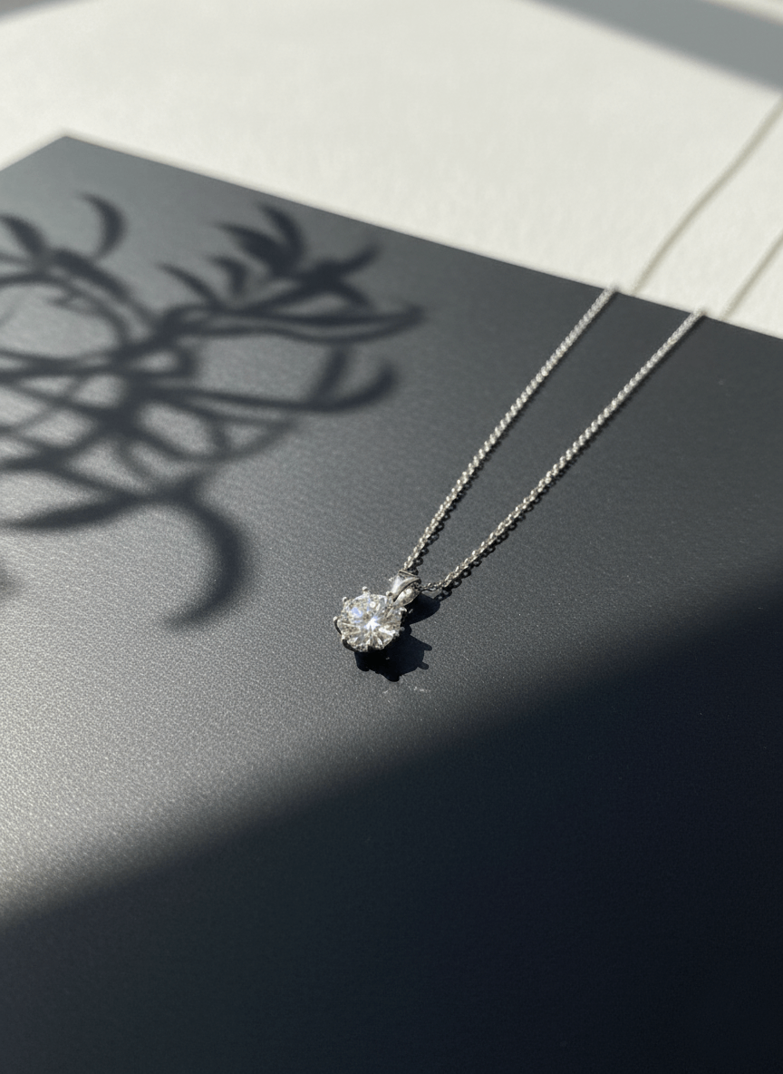 Pendentif Solitaire de cristal – Image 3