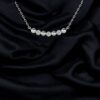 Pendentif Mesmera plaqué or blanc – Image 2