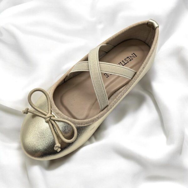 Ballerines Fillette dorée