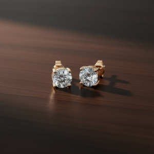 Clous d'oreille Numina Or rose