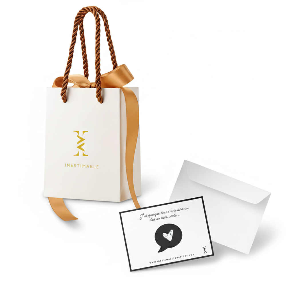 Ensemble cadeau Lilas pour bijoux enfant + carte de voeux – Image 3