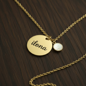 Pendentif avec nacre - Taille de 20mm