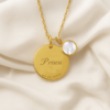 Pendentif avec nacre - modèle de 15 mm