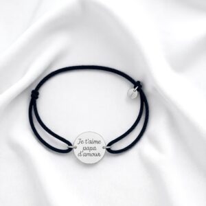Bracelet Ethan- pastille Acier
