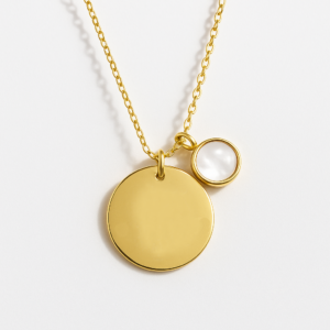 Pendentif avec nacre - Taille de 20mm