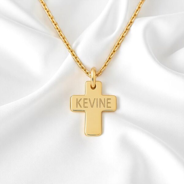 Pendentif Croix- modèle de 15MM – Image 2