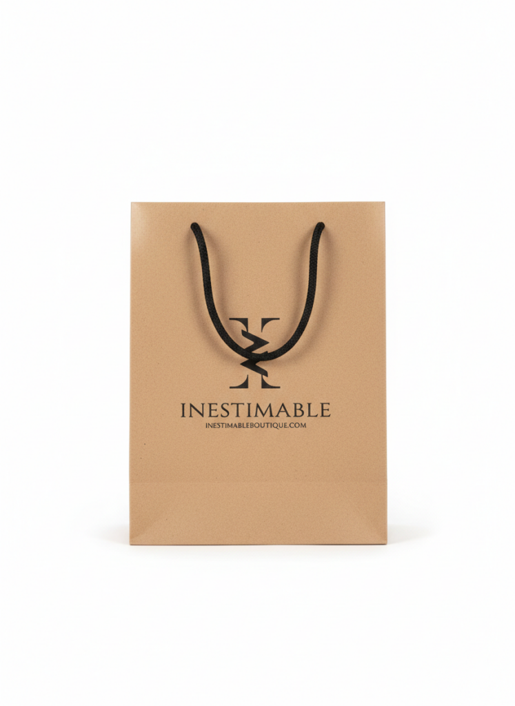 Sac cadeau classic pour portefeuille et bijoux + carte de voeux