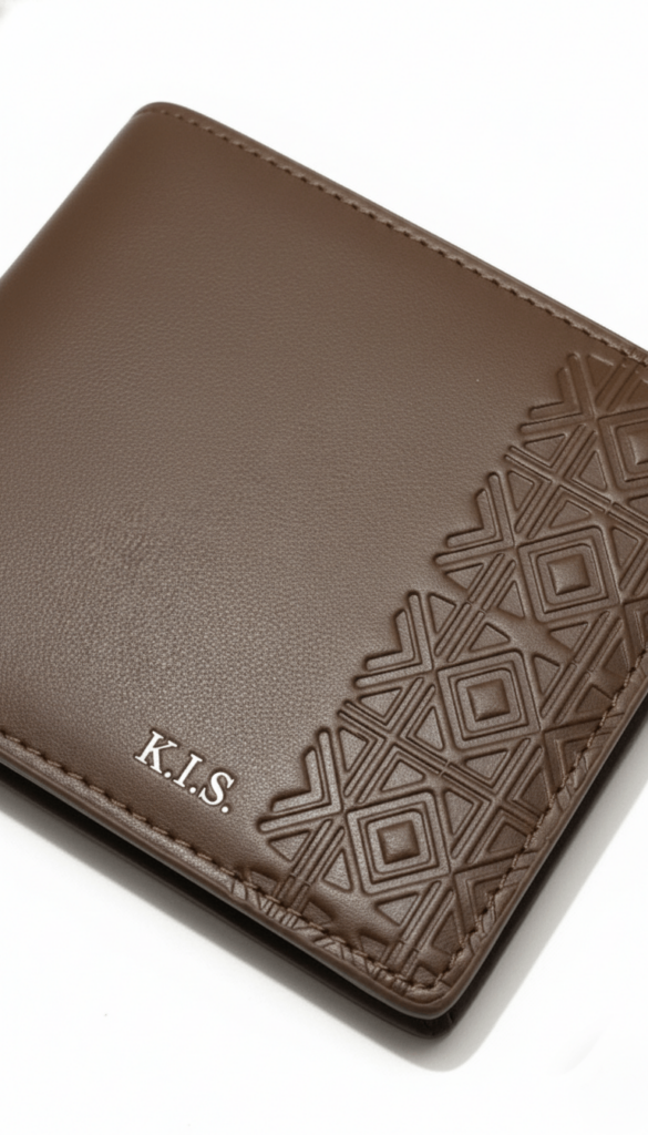 Le Personnalisé  Essentiel N°1 Marron- Portefeuille 2-en-1