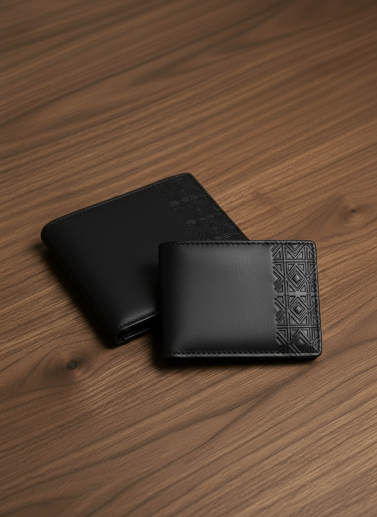 Portefeuille 2-en-1 – Essentiel Numéro 1 Noir