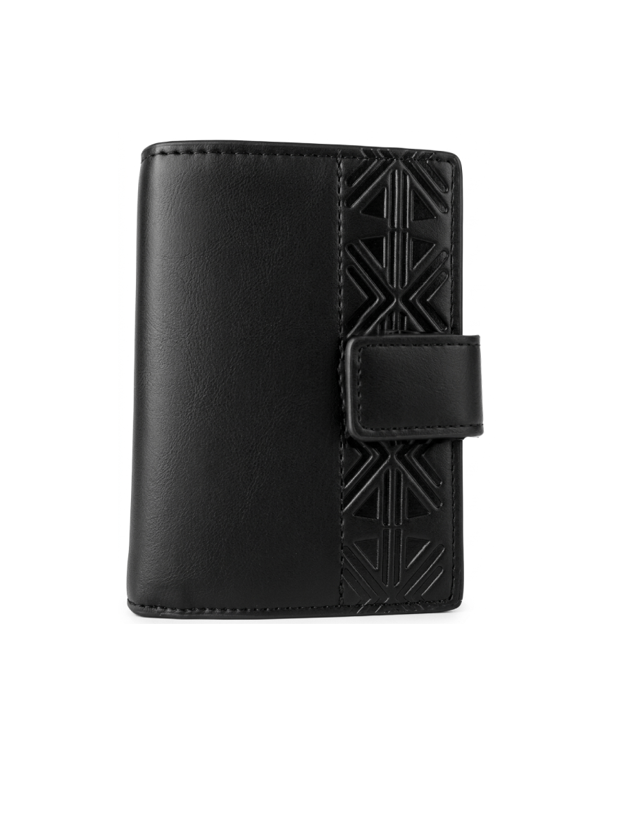 Portefeuille MEJI - Édition lisse Noir – Image 2
