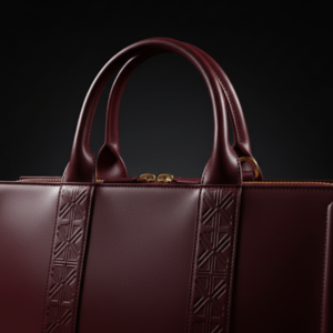 KETA Burgundy— Le tote structuré signature