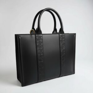 KETA Noir— Le tote structuré signature