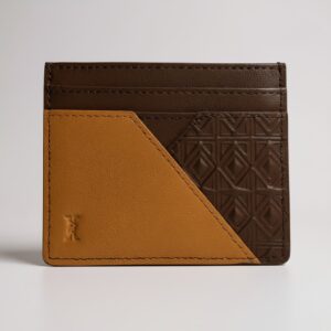 Porte-cartes Essentiel Côte d'Ivoire – Cuir véritable embossé