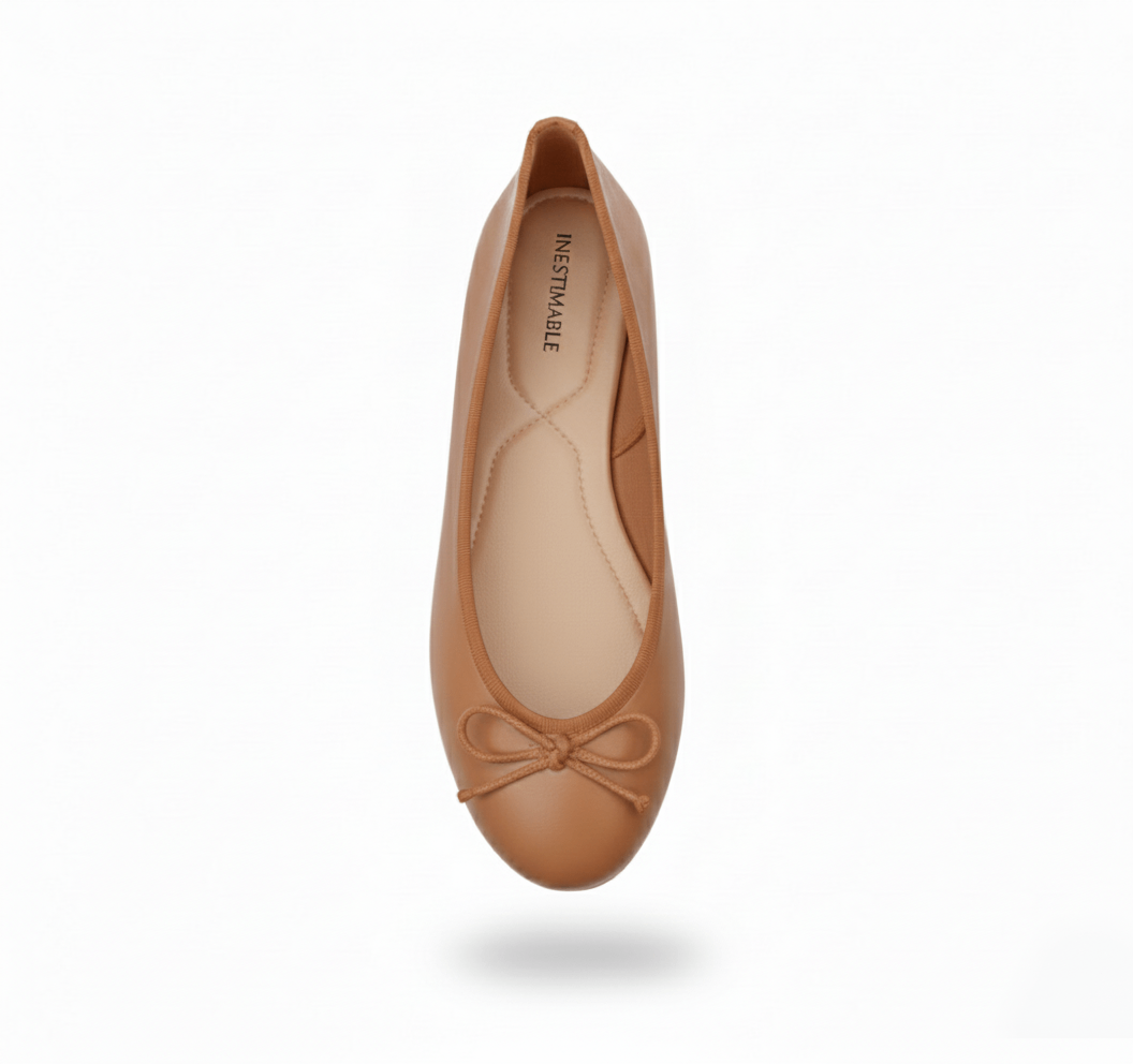 Ballerines cajou à nœud SANKOFA