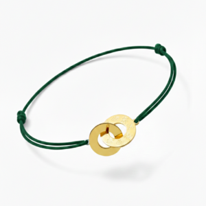 Aban Banco Bracelet à corde fine - Plaqué or