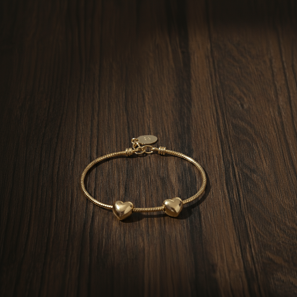 Bracelet Maliya 2 coeurs- OFFRE COMBINÉE