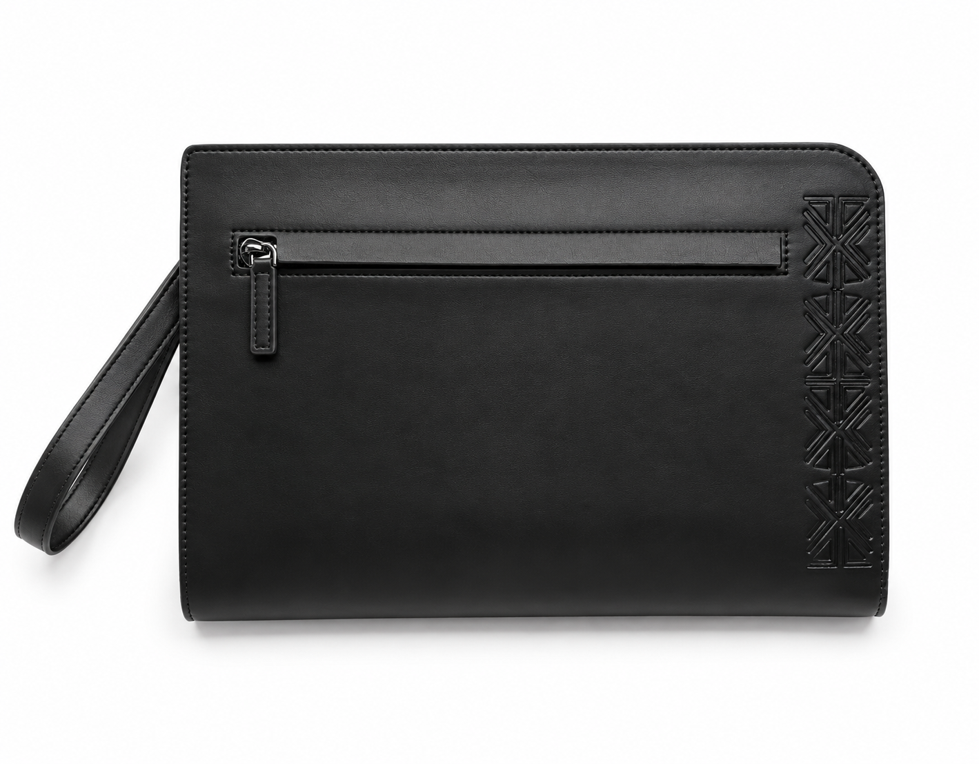 Pochette Denkyem– Édition lisse Noir – Image 5