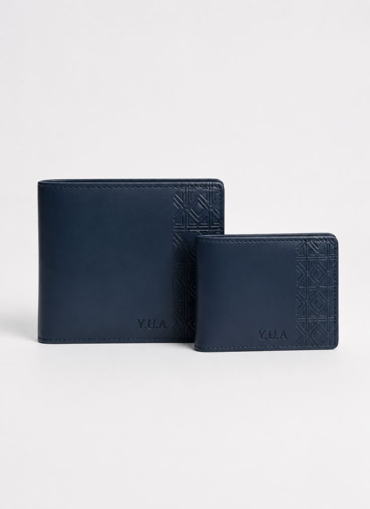 Le Personnalisé Essentiel N°1 - Bleu bouaké Portefeuille 2-en-1