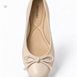 Ballerines à nœud nude SANKOFA